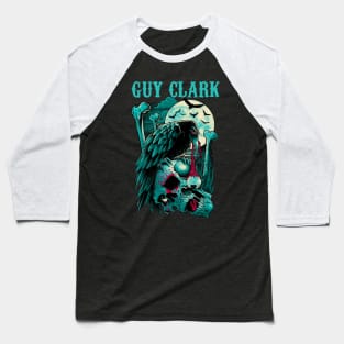 GUY CLARK BAND MERCHANDISE Baseball T-Shirt